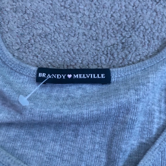 grey brandy melville tank - Picture 3 of 3